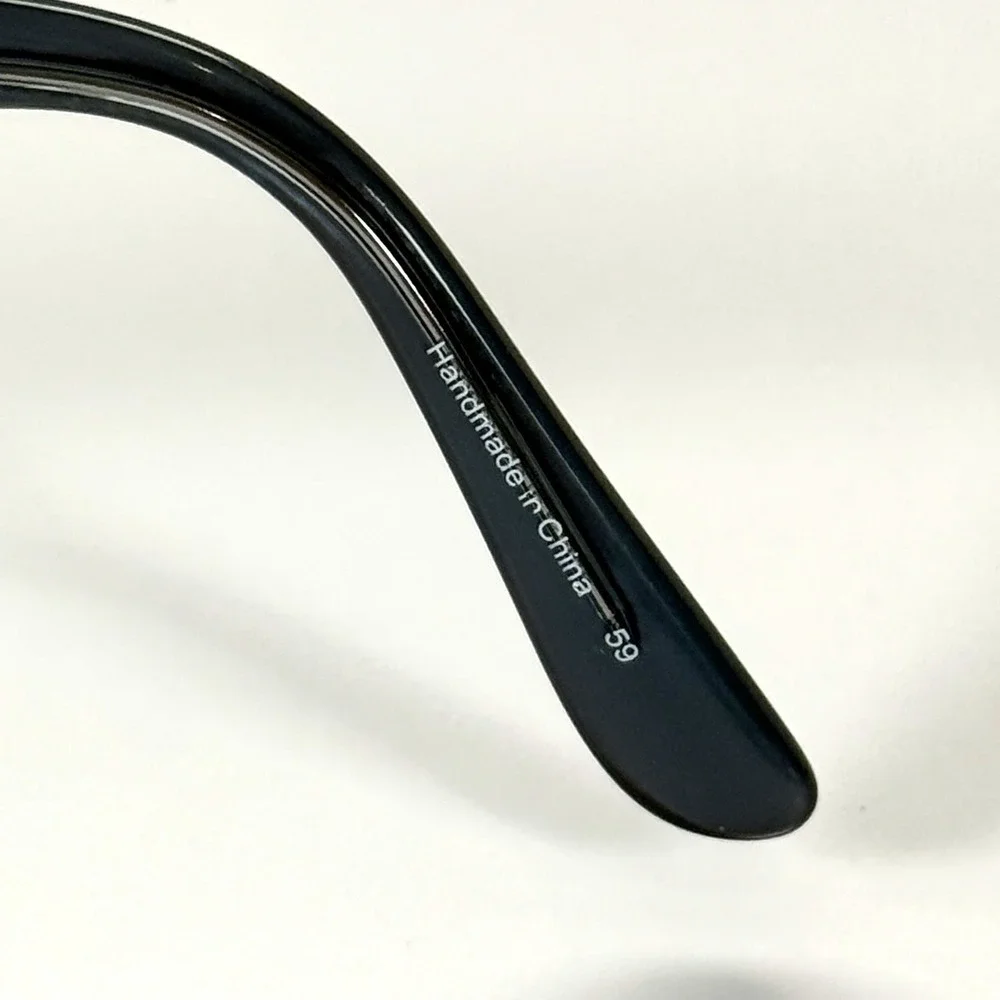VERA WANG V347 TO Eyeglasses Frame Only 51-19-137 Black Texturized 59 Handmade